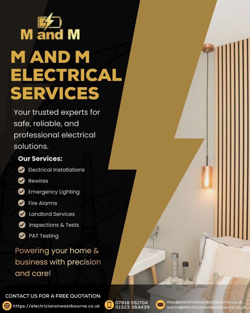 24 hour emergency electrician in Eastbourne services