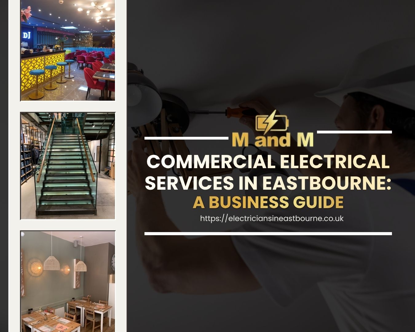 Commercial Electrical Services carried out by NICEIC electricians in Eastbourne for commercial properties