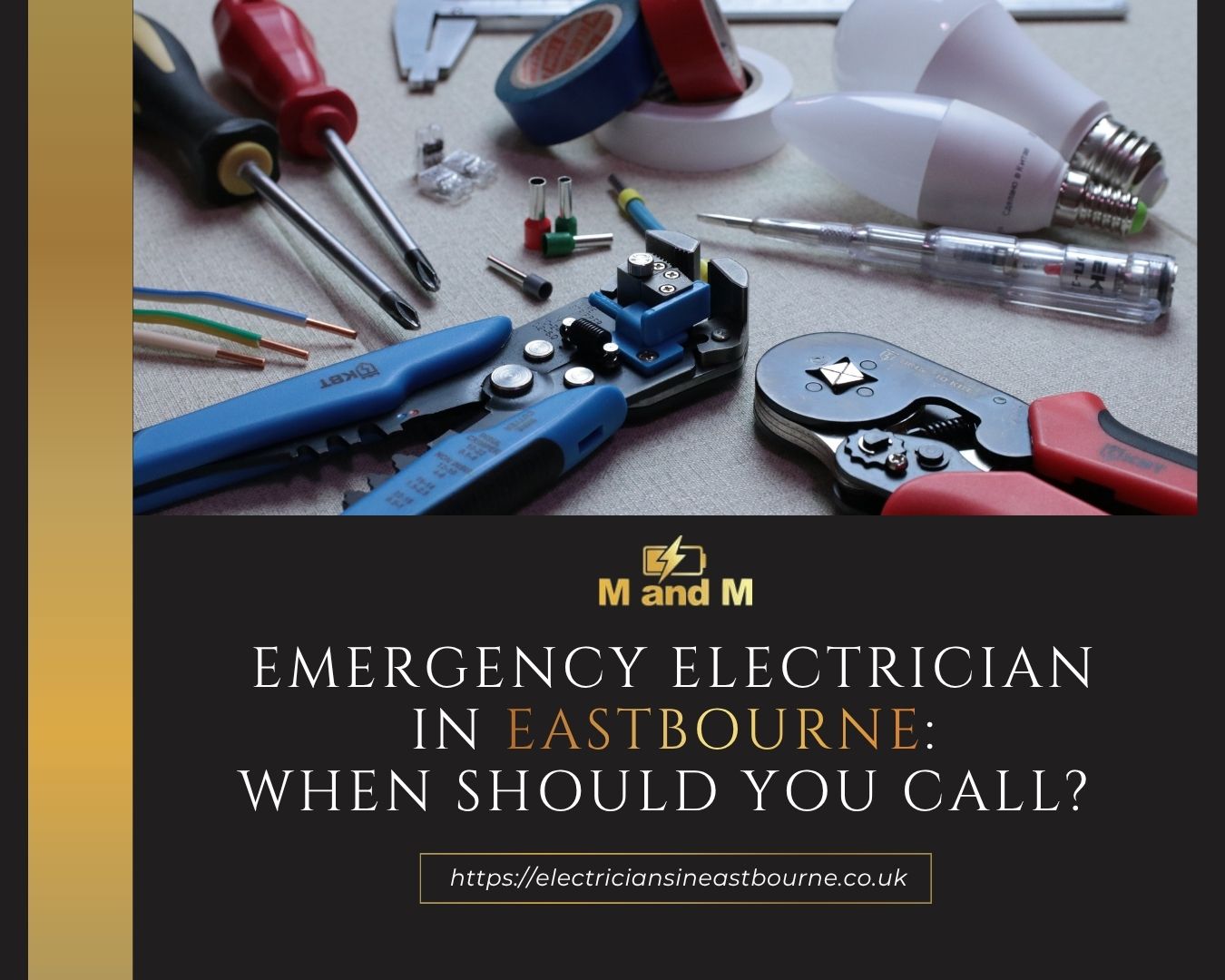 Emergency electrician electrical repairs in Eastbourne